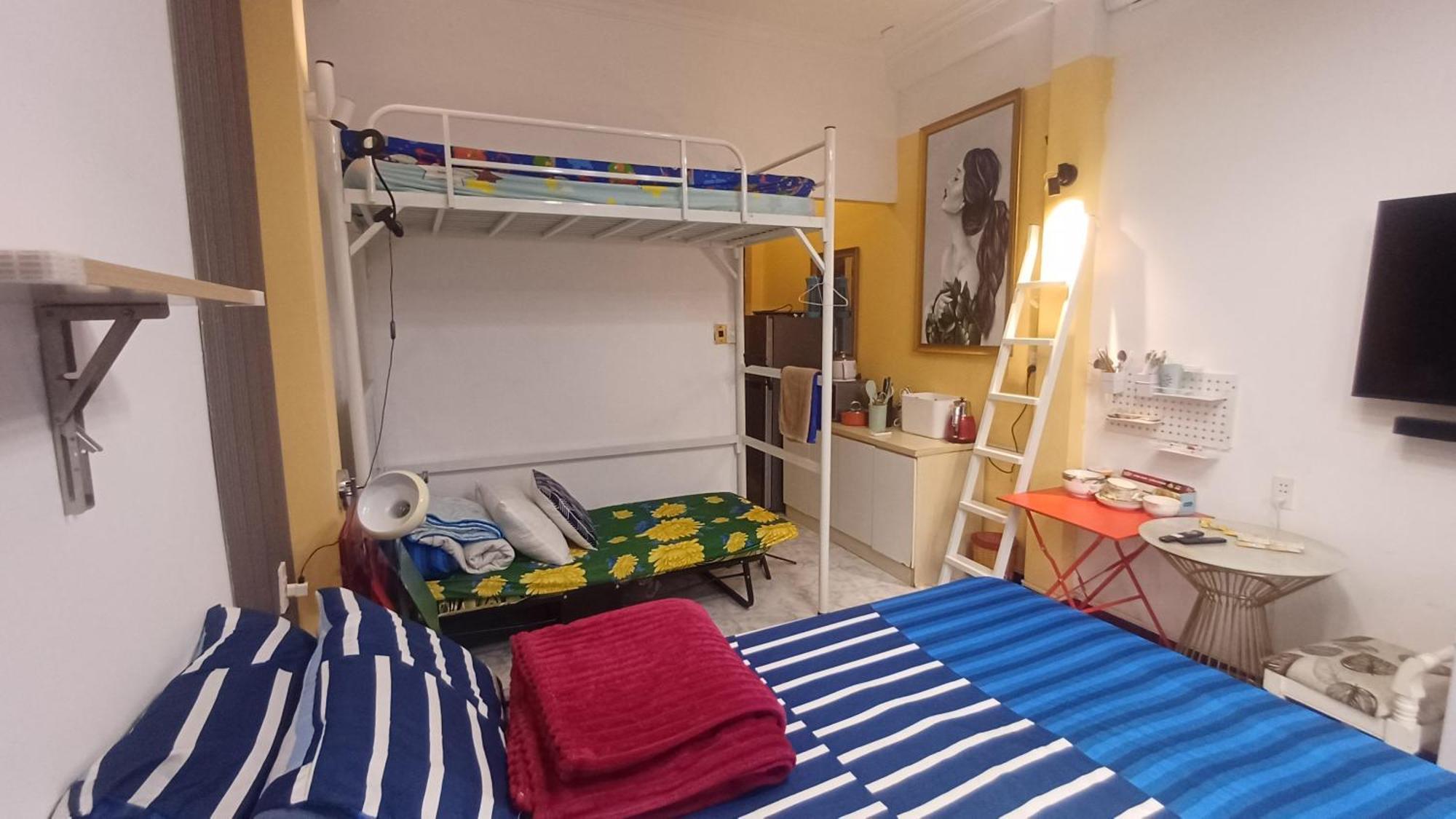 Homestay Hostel Apartment Minh Loc Hô Chi Minh-Ville Chambre photo